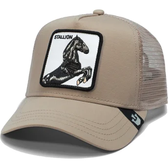 Trucker-Cap beige Pferd The Stallion The Farm von Goorin Bros.