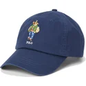 marineblaue-verstellbare-curved-cap-polo-bear-twill-von-polo-ralph-lauren