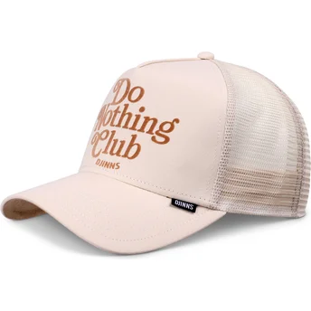 Sapkák ívelt bézs snapback Do Nothing Club HFT DNC 30th Djinns