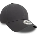 grau-gebogener-verstellbarer-9forty-pin-cap-von-new-era
