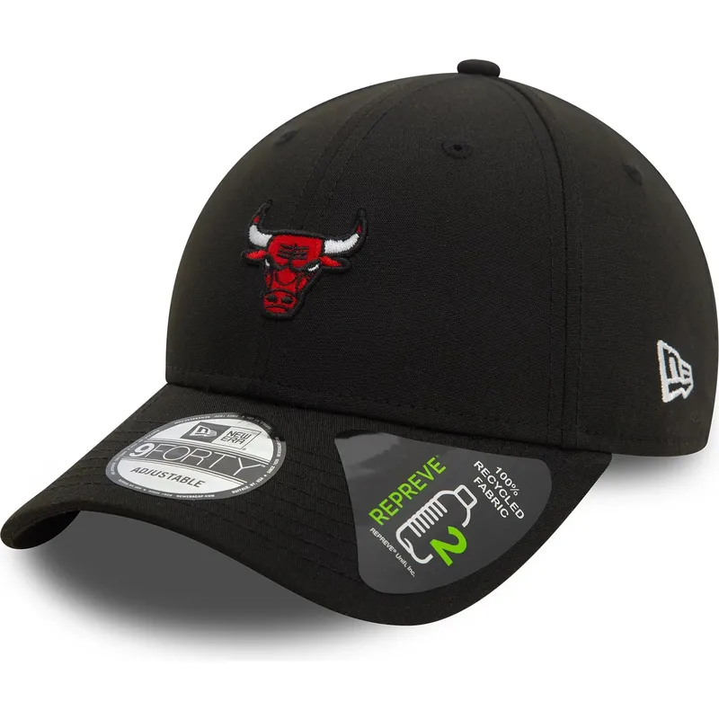 sapkak-ivelt-fekete-allithato-9forty-repreve-mini-chicago-bulls-nba-new-era