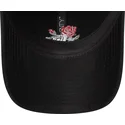 schwarze-verstellbare-curved-cap-9twenty-rose-icon-von-new-era