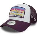 sapkak-ivelt-lila-snapback-a-frame-ski-patch-courchevel-ciudades-y-playas-new-era