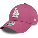 sapkak-ivelt-rozsaszin-allithato-9forty-league-essential-los-angeles-dodgers-mlb-new-era