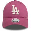 sapkak-ivelt-rozsaszin-allithato-9forty-league-essential-los-angeles-dodgers-mlb-new-era