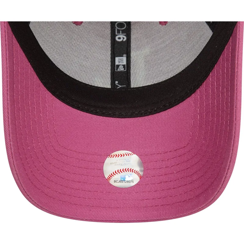 sapkak-ivelt-rozsaszin-allithato-9forty-league-essential-los-angeles-dodgers-mlb-new-era