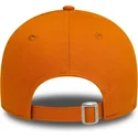 9forty-league-essential-verstellbare-orangefarbene-damenkappe-mit-gebogenem-schirm-und-orangem-logo-der-new-york-yankees-mlb-von
