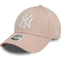 cap-ivelt-roza-reguliruema-lenta-9forty-glitter-new-york-yankees-mlb-new-era