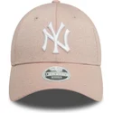 cap-ivelt-roza-reguliruema-lenta-9forty-glitter-new-york-yankees-mlb-new-era