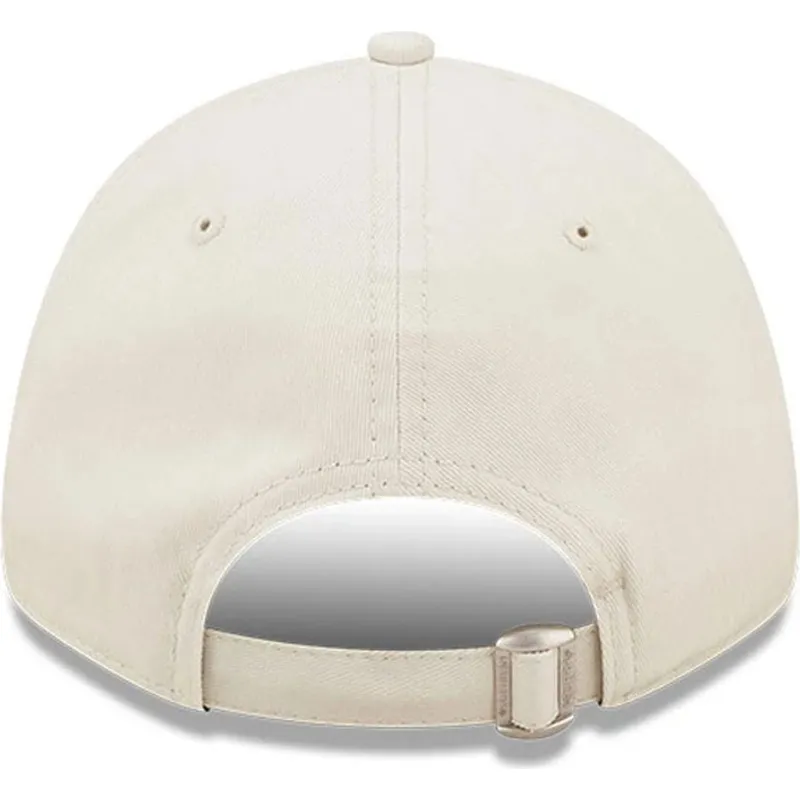 bojd-beige-justerbar-keps-9forty-league-essential-fran-los-angeles-dodgers-mlb-av-new-era