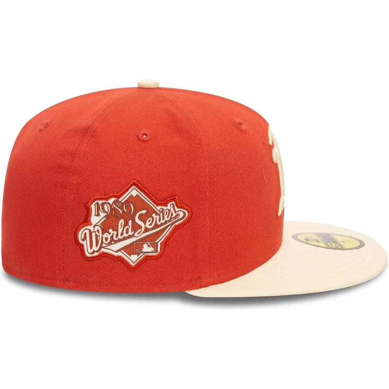 sapkak-lapos-narancssarga-illesztett-59fifty-side-patch-oakland-athletics-mlb-new-era sapkak-lapos-narancssarga-illesztett-59fifty-side-patch-oakland-athletics-mlb-new-era