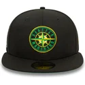 59fifty-fit-schirmmutze-seattle-mariners-mlb-von-new-era-in-schwarz