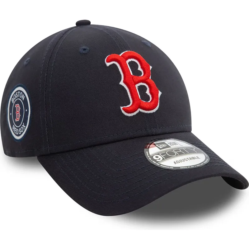 sapkak-ivelt-sotetkek-allithato-9forty-side-patch-boston-red-sox-mlb-new-era