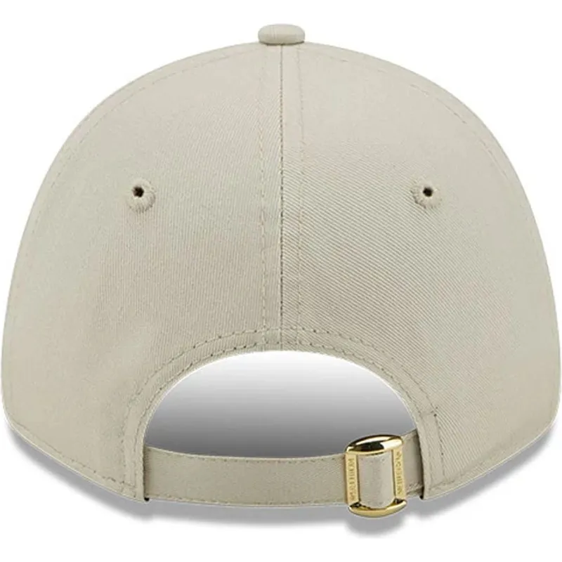 cap-ivelt-bezhov-reguliruema-lenta-dorado-9forty-metallic-new-york-yankees-mlb-new-era