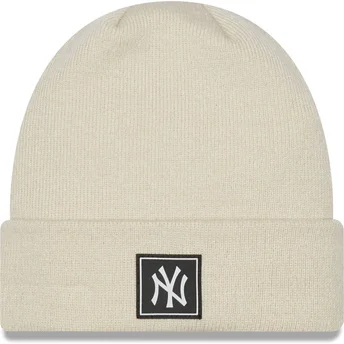 Cap бежов Team Cuff New York Yankees MLB New Era