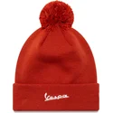 sapkak-pompon-narancssarga-seasonal-cuff-vespa-piaggio-new-era
