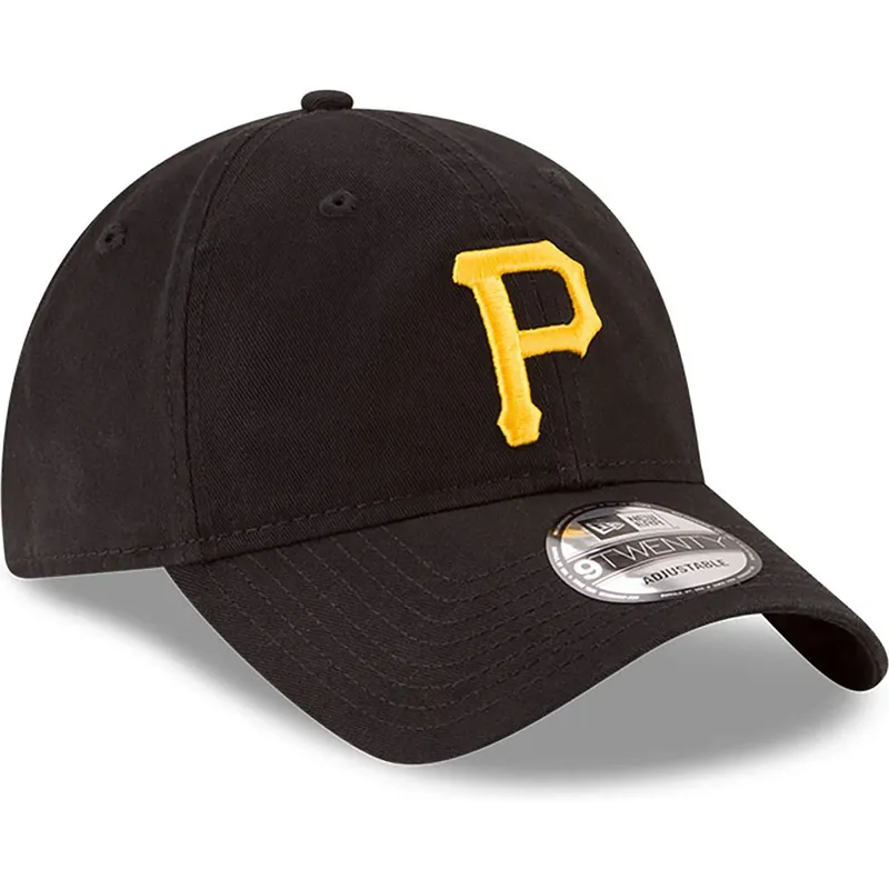 svart-bojd-justerbar-keps-9twenty-core-classic-fran-pittsburgh-pirates-mlb-av-new-era