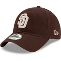 brun-bojd-justerbar-keps-9twenty-core-classic-fran-san-diego-padres-mlb-av-new-era