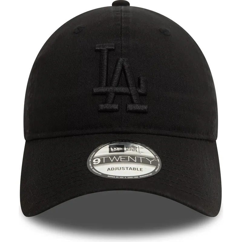 sapkak-ivelt-fekete-allithato-9twenty-washed-los-angeles-dodgers-mlb-new-era