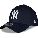 verstellbare-marineblaue-kinder-cap-9forty-the-league-der-new-york-yankees-mlb-von-new-era