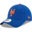 new-era-curved-brim-youth-9forty-the-league-new-york-mets-mlb-blue-adjustable-cap