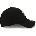 pittsburgh-steelers-nfl-new-era-9forty-the-league-justerbar-svart-bojd-keps-for-barn