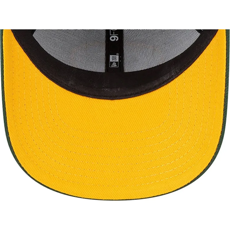 gron-bojd-justerbar-keps-for-barn-9forty-the-league-fran-green-bay-packers-nfl-av-new-era