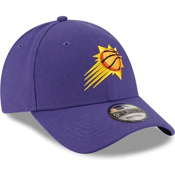 Violette verstellbare Curved Cap 9FORTY The League der Phoenix Suns NBA von New Era
