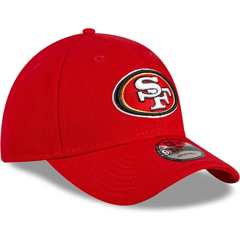 sapkak-ivelt-piros-allithato-9forty-the-league-team-colour-san-francisco-49ers-nfl-new-era