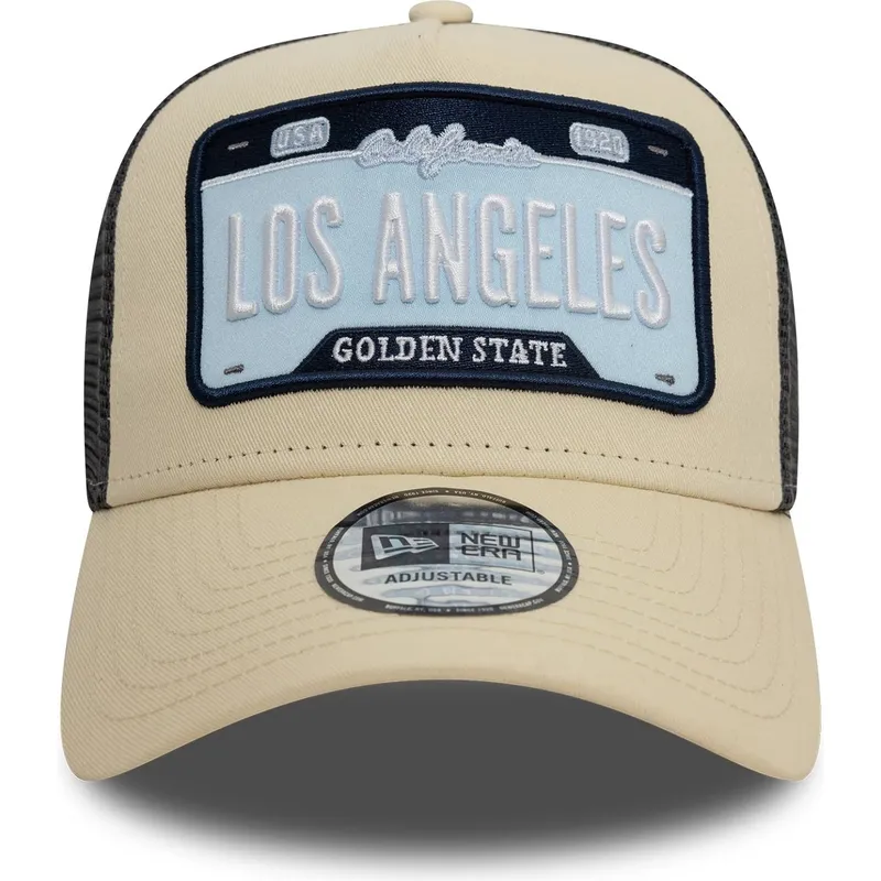 sapkak-ivelt-bezs-snapback-a-frame-license-plate-los-angeles-ciudades-y-playas-new-era