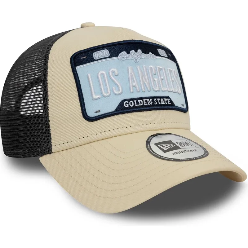 sapkak-ivelt-bezs-snapback-a-frame-license-plate-los-angeles-ciudades-y-playas-new-era