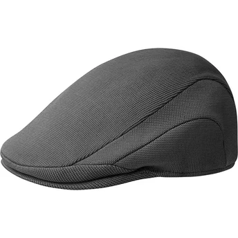 Kangol Tropic 507 Charcoal Dark Grey Flat Cap