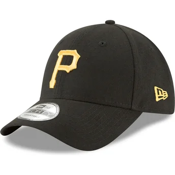 Cap ívelt черен регулируема лента 9FORTY The League Pittsburgh Pirates MLB New Era