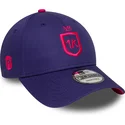 violette-verstellbare-curved-cap-9forty-core-von-1k-fc-kings-league-von-new-era