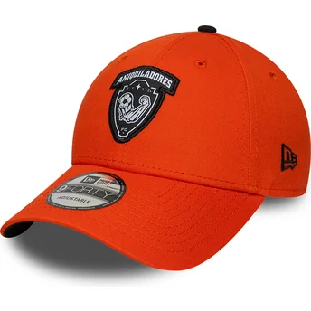 Sapkák ívelt narancssárga állítható 9FORTY Core Aniquiladores FC Kings League New Era