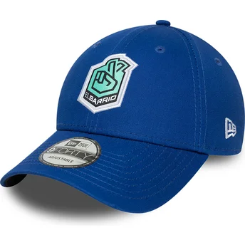 Sapkák ívelt kék állítható 9FORTY Core El Barrio Kings League New Era