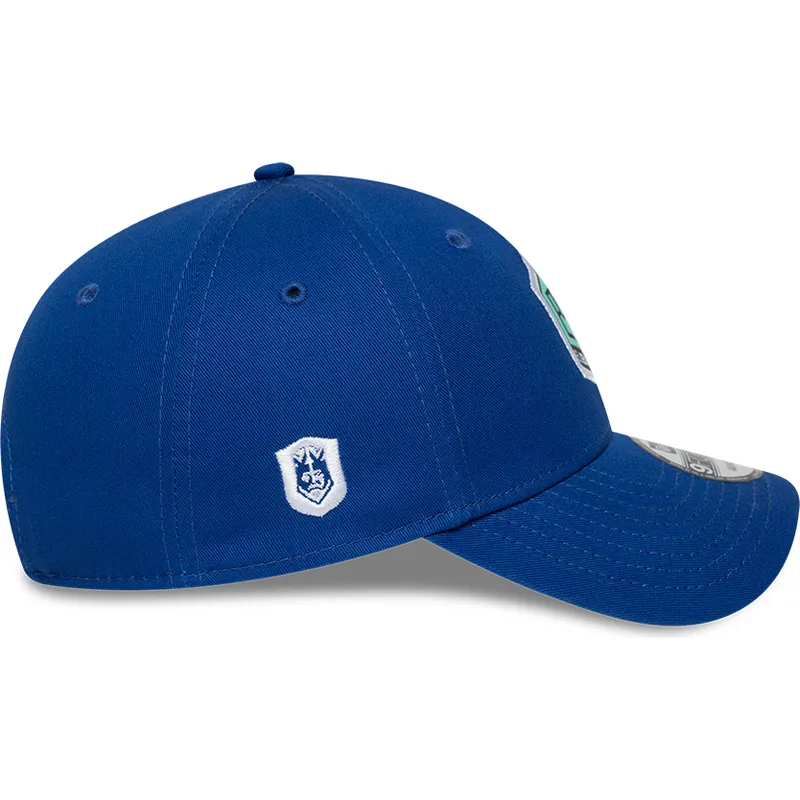 blaue-verstellbare-curved-cap-9forty-core-von-el-barrio-kings-league-von-new-era