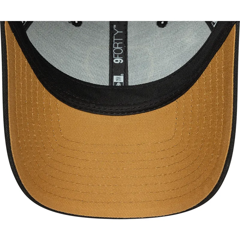 svart-bojd-justerbar-keps-9forty-core-fran-ultimate-mostoles-kings-league-av-new-era