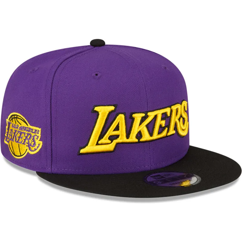 sapkak-lapos-lila-snapback-9fifty-statement-los-angeles-lakers-nba-new-era