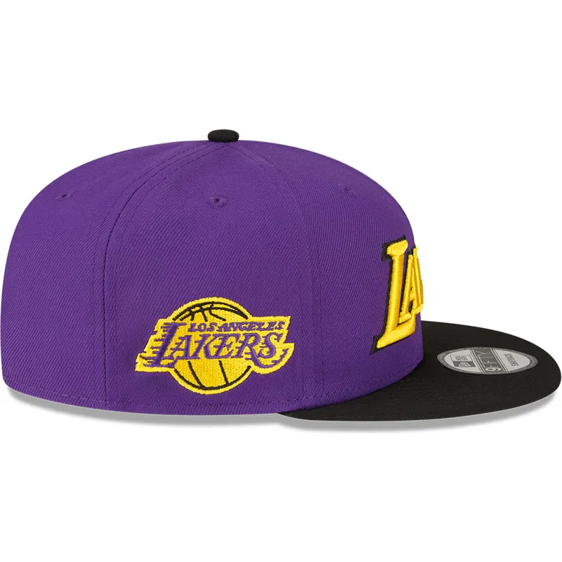 sapkak-lapos-lila-snapback-9fifty-statement-los-angeles-lakers-nba-new-era