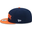 new-era-9fifty-statement-snapback-cap-in-marineblau-und-orange-der-new-york-knicks-nba