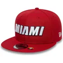 sapkak-lapos-piros-snapback-9fifty-statement-miami-heat-nba-new-era