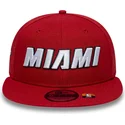 sapkak-lapos-piros-snapback-9fifty-statement-miami-heat-nba-new-era