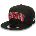 svart-platt-snapback-keps-9fifty-statement-fran-chicago-bulls-nba-av-new-era