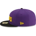 flache-violett-schwarze-anliegende-59fifty-statement-kappe-der-los-angeles-lakers-nba-von-new-era