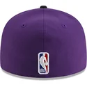 los-angeles-lakers-nba-59fifty-statement-lila-und-schwarze-fitted-cap-von-new-era