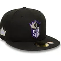 svart-justerbar-59fifty-classic-keps-med-platt-skarm-fran-sacramento-kings-nba-av-new-era