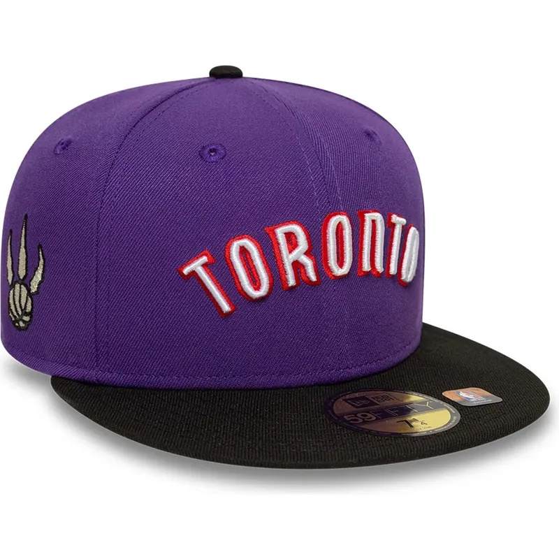 platt-keps-lila-och-svart-justerad-59fifty-classic-toronto-raptors-nba-fran-new-era