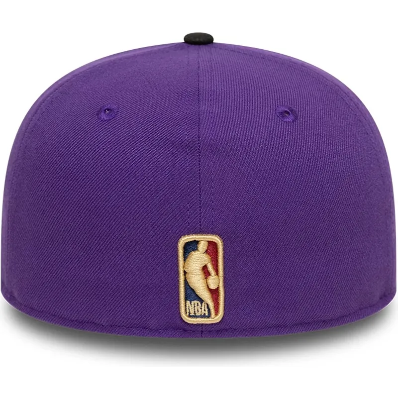 violette-und-schwarze-anliegende-59fifty-classic-flat-cap-der-toronto-raptors-nba-von-new-era