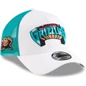 weiss-grune-trucker-cap-a-frame-classic-der-memphis-grizzlies-nba-von-new-era